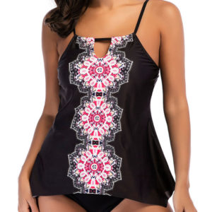 Plus Size Cover Belly Tankini Sets Swimwear - TD Mercado