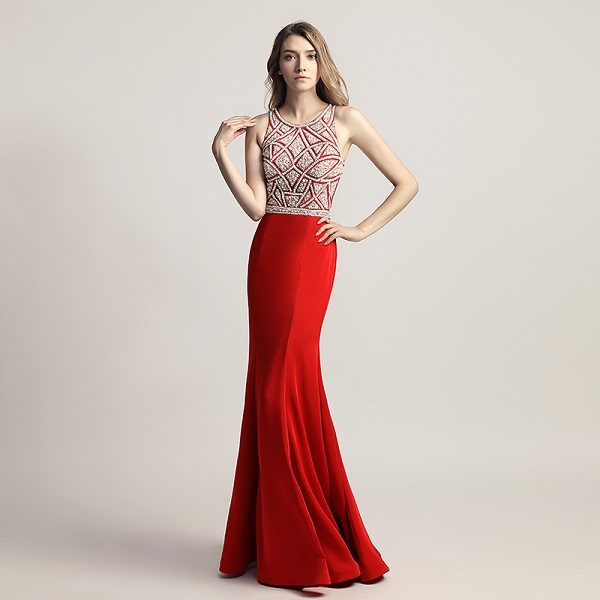 Prom Long Dresses Sleeveless Fashion Women Evening Party Gown – TD Mercado