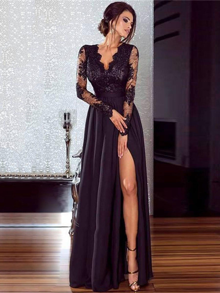 sexy black dress lace