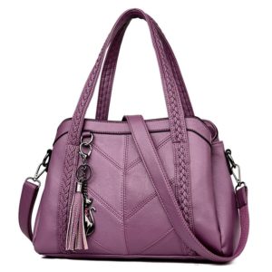 Women Elegant Soft Faux Leather Handbags Shoulder Bags Cross body Bags