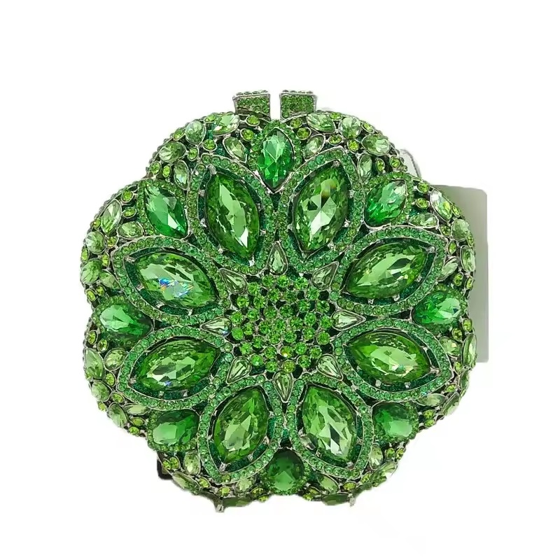 Crystal Evening Metal Party Clutches