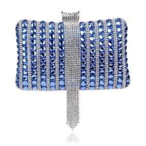 Diamonds Metal Wedding Fashion Clutch
