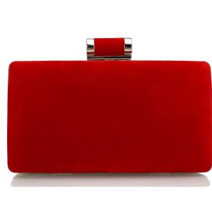 Evening Fashion Party Metal Chain Shoulder Bag and Clutch