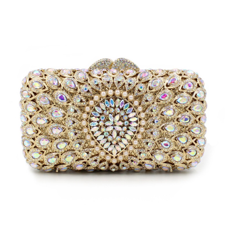 Fashion and Luxury Full Diamond Clutch - TD Mercado