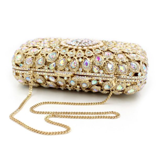 Fashion and Luxury Full Diamond Clutch - TD Mercado