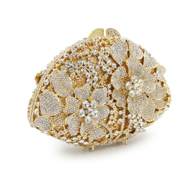 Retro Crystal Handbag Clutch - Image 2