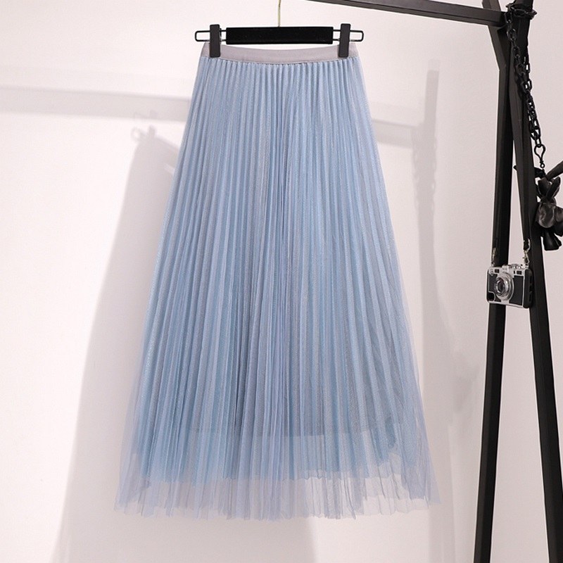 Elegant Sparkling Sequined Maxi Skirt - TD Mercado