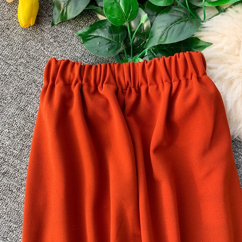 Fashion Sashes Outfit Flare Leg Pants - Image 9