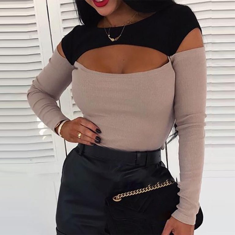 cut off long sleeve