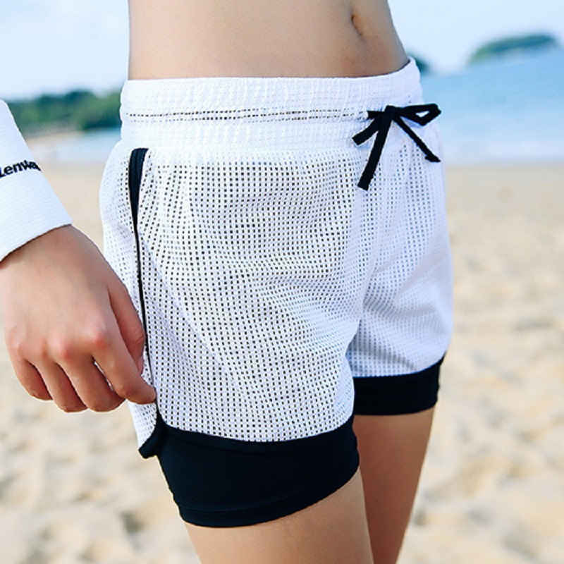 biker shorts loose