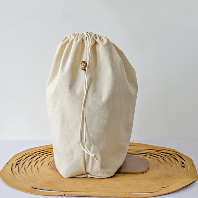 Bright Paper Ropes Hollow Woven Netted Beach Bag - Image 4