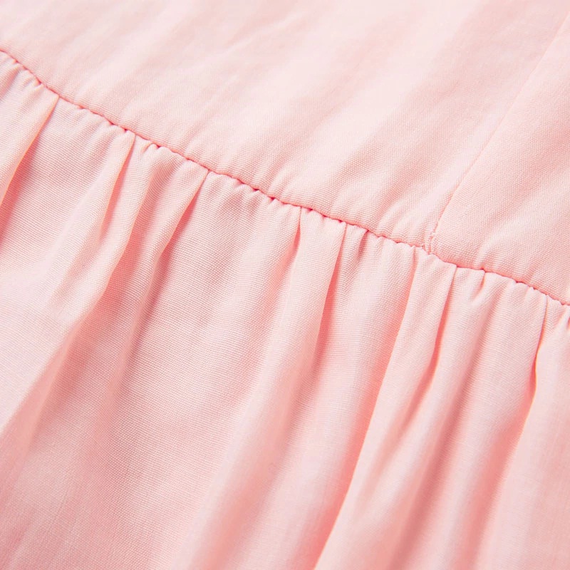 Spaghetti Strap Lace Up Bow Casual Party Dress - Image 13