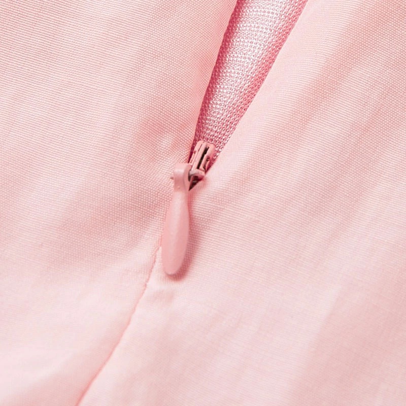 Spaghetti Strap Lace Up Bow Casual Party Dress - Image 15