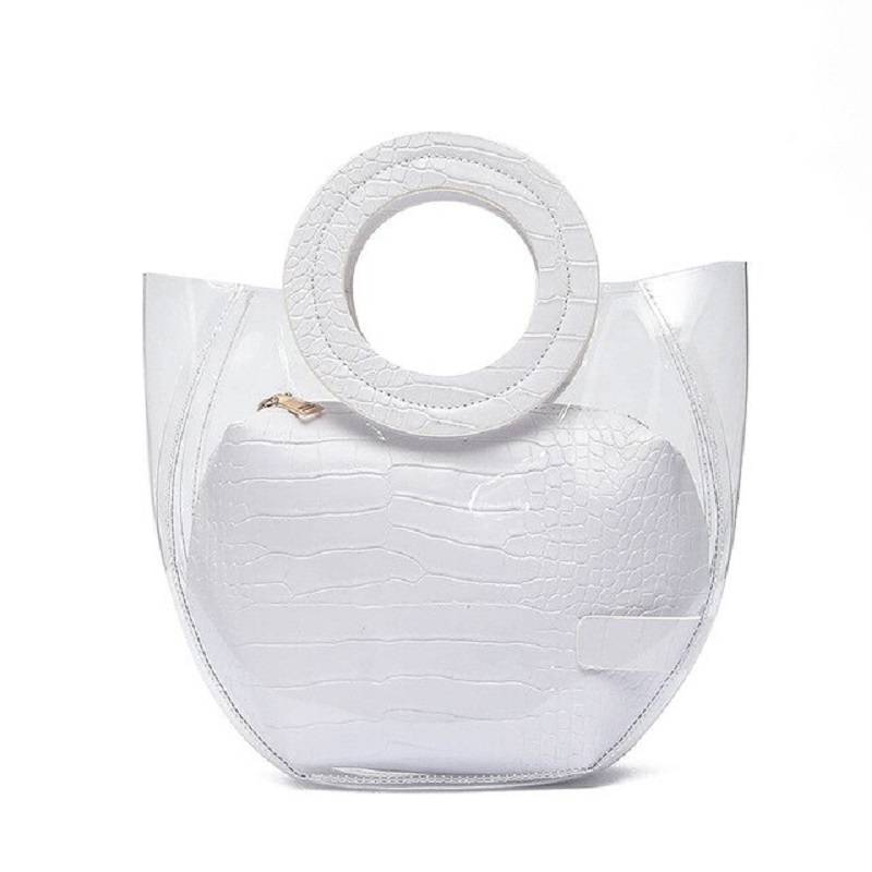 Composite Transparent Fashion Casual Handbags - Image 10