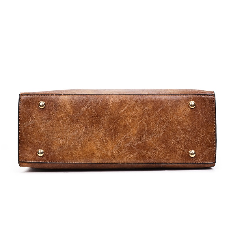 Fashion Ruched Flap Crossbody Soft Leather Handbags - Image 5