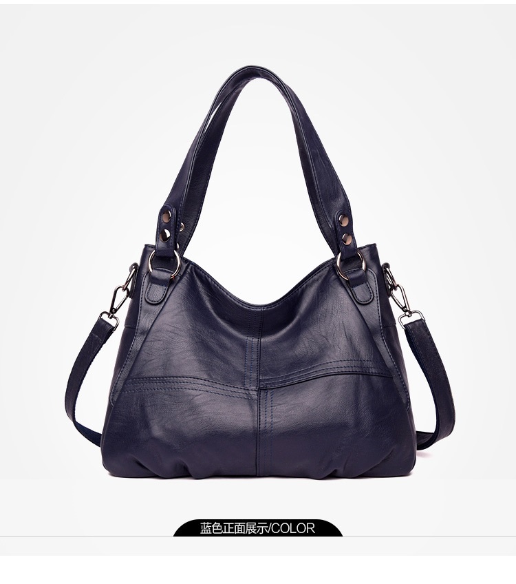 Genuine Leather Designer Big Tote Luxury Shoulder Bag - TD Mercado