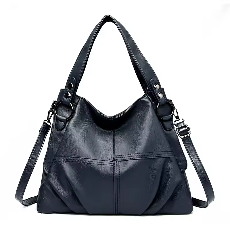 Genuine Leather Designer Big Tote Luxury Shoulder Bag - Image 8