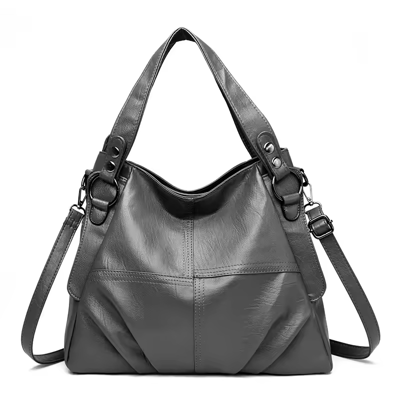 Genuine Leather Designer Big Tote Luxury Shoulder Bag - Image 11