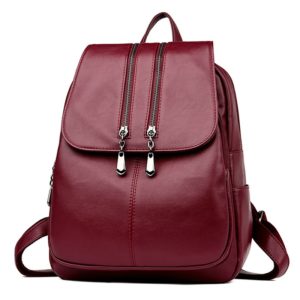 Luxury Leather School College Travel Backpacks