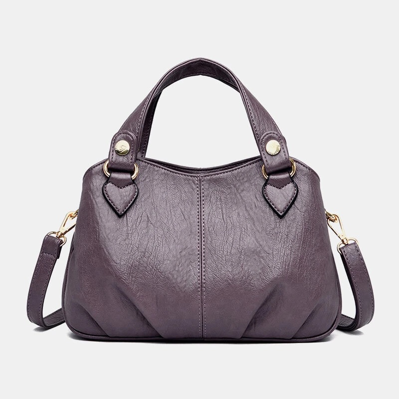 Fashion Solid Waterproof Handbag - TD Mercado