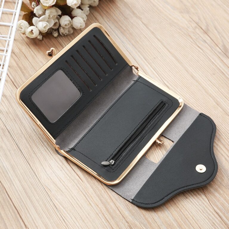 PU Leather Card Holder High Quality Long Wallet - TD Mercado