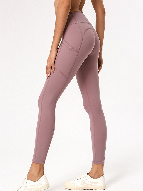 Pockets High Waist Skinny Yoga Legging - Image 11