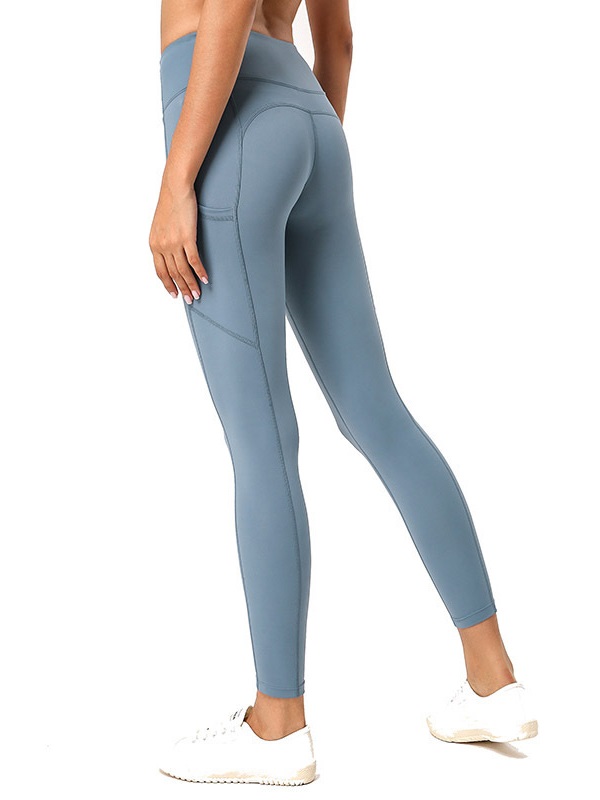 Pockets High Waist Skinny Yoga Legging - Image 4