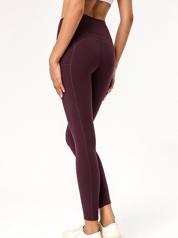 Pockets High Waist Skinny Yoga Legging - Image 9