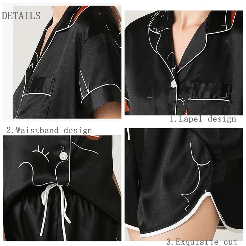 Comfort Satin Soft Sleepwear 2 PCS - Image 2
