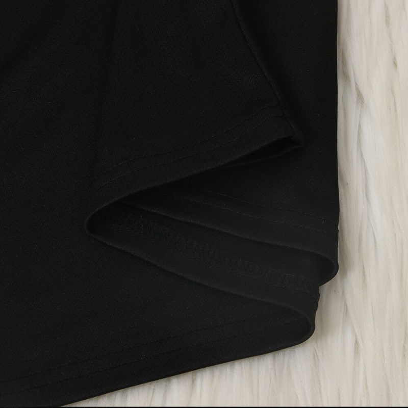 Cotton Crop Top Long Pants Sport Two Piece Set - Image 16