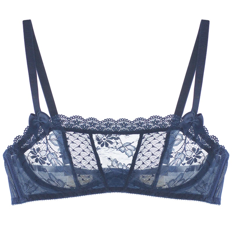 Sexy Lace Ultra Thin Transparent Bra And Panties Set Large Size Underwear  Set Lingerie Women Brassieres A B C D E Cup 95C 95D From Weitaotao, $53.69