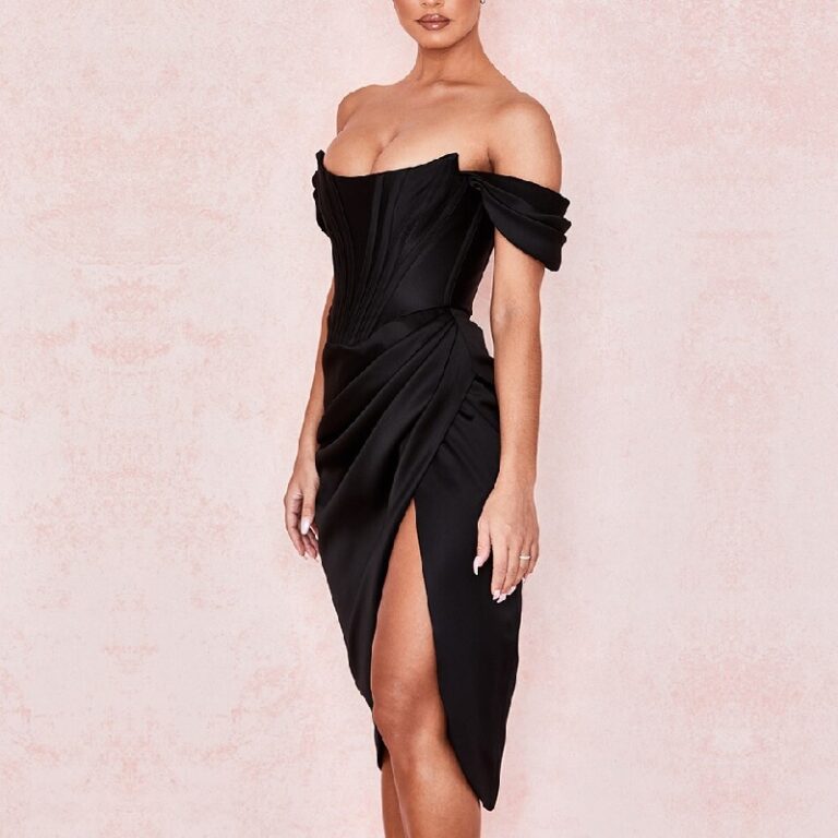 Off Shoulder Vestidos Sexy Strapless Club Party Dresses Td Mercado