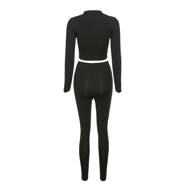 Tight fitness suit jogging pants 2-piece set - TD Mercado
