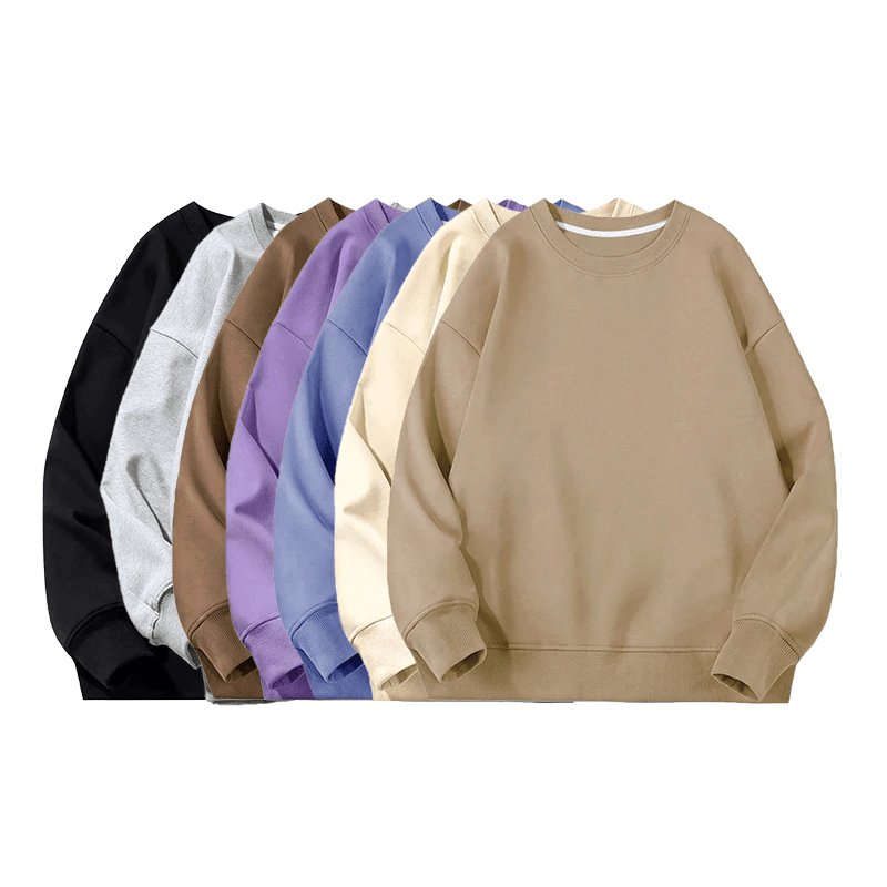Solid Color Fleece Pullover Hoodies - TD Mercado
