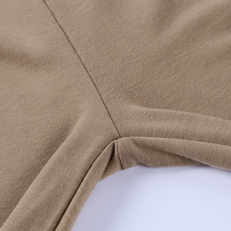 Sexy Letter Print Crop Top High Waist Elastic Bodycorn Two Piece Set - Image 21