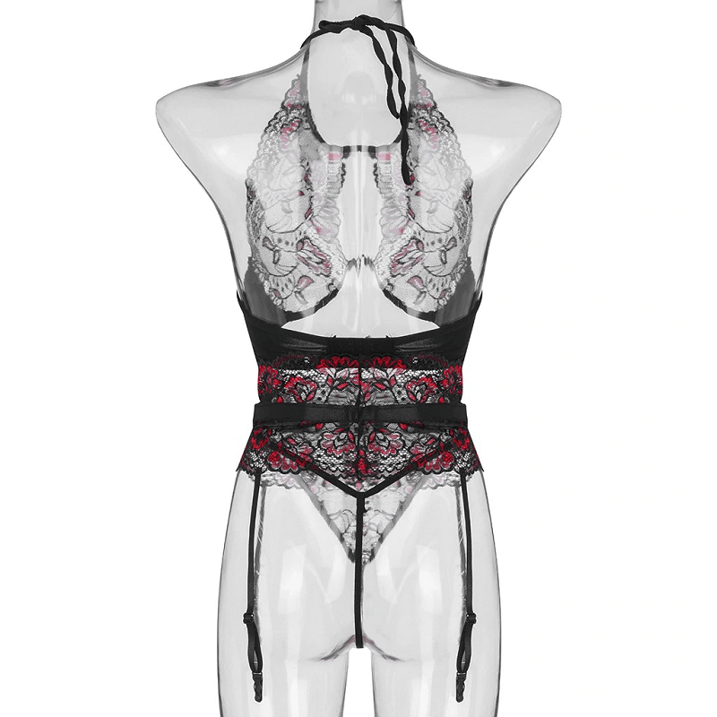 Sexy Hot Erotic Embroidery Lingerie - Image 11