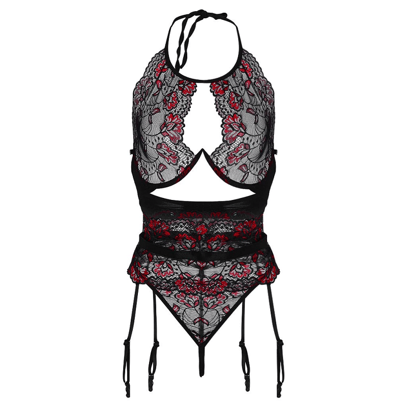 Sexy Hot Erotic Embroidery Lingerie - Image 17