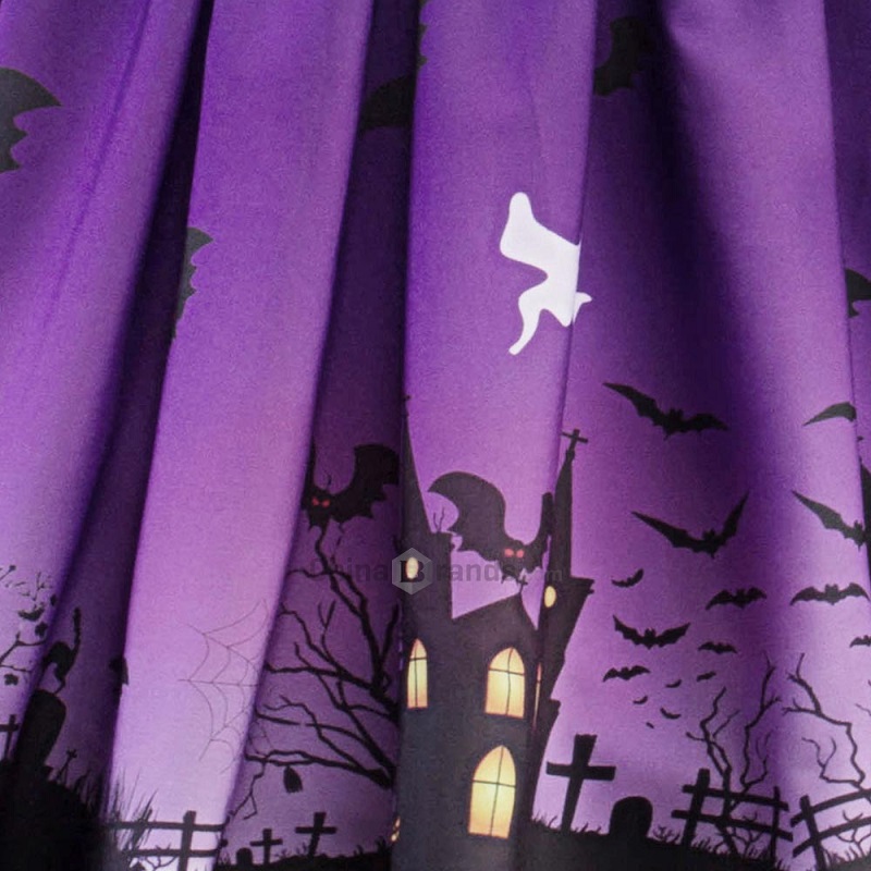 Halloween Vintage Lace Insert Pin Up Dress - Image 7