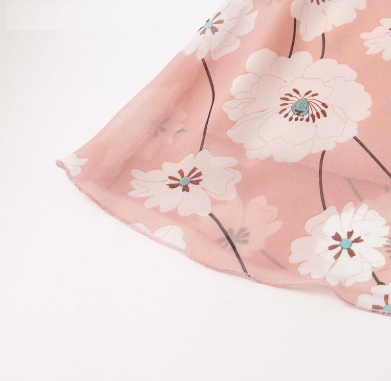 Casual Long Sleeve Floral Print Party Dress - Image 8