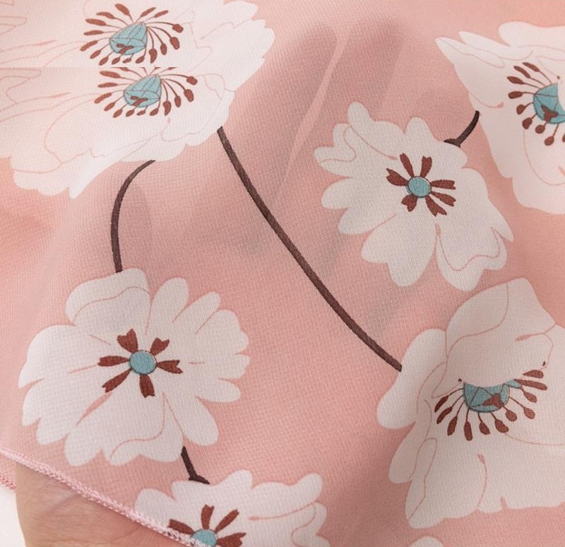 Casual Long Sleeve Floral Print Party Dress - Image 6