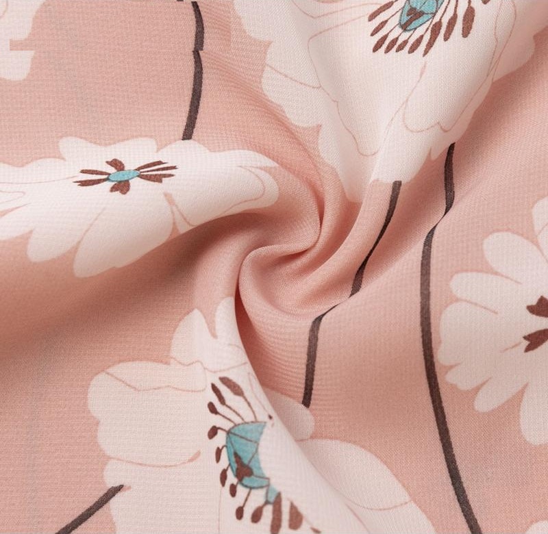 Casual Long Sleeve Floral Print Party Dress - Image 5