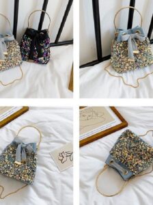 Chic New Elegant Sequined Chain Handbag - TD Mercado