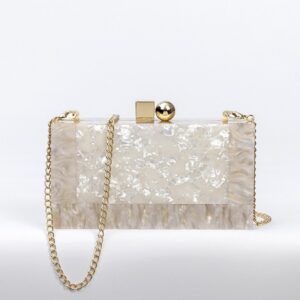 Hot Sale Marble Print Clutch Bag