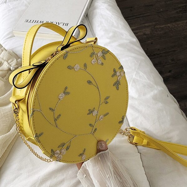 Japanese Cute Lace Round Shape Shoulder Bag - TD Mercado