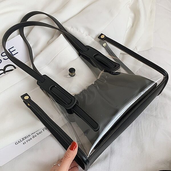 Solid Simple One Shoulder Tote Bags - TD Mercado