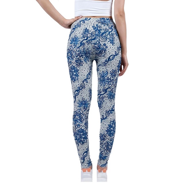 Yoga Leggings Running Elastic Gym Sports Pants Sexy Workout Trouser - Image 3