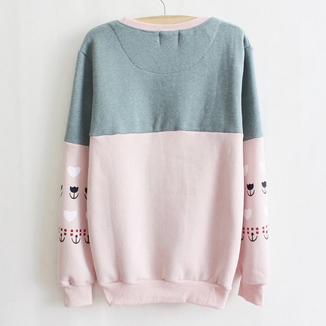 High Quality Fleece Hoodies Sheep Cotton Hoodie Sweatshirt - Image 3