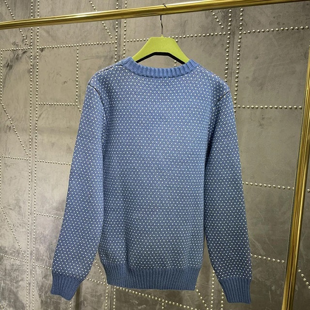 Designer fashion branded wool Cartoon anime knitted sweaters - Image 2