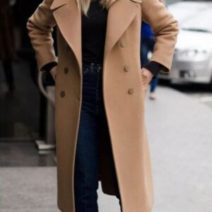 Coat Double Breasted Long Sleeve Coats