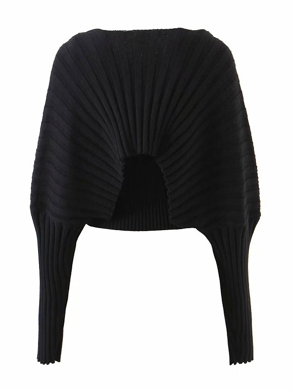 Two Piece Sets Polyester V Neck Chains Casual Top Outfit - Image 4